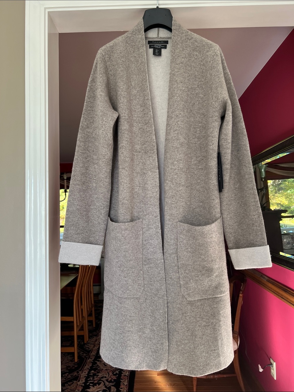 Tahari Cashmere Coatigan Vintage but NEW
